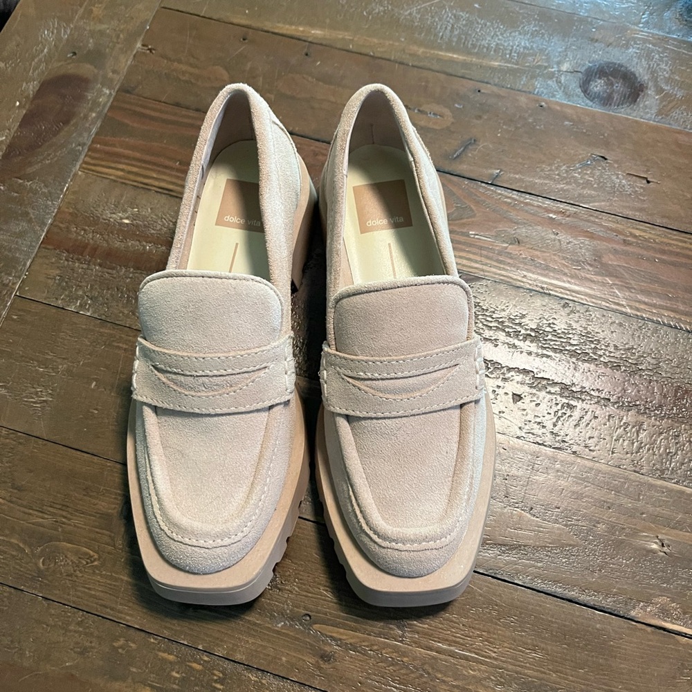 Dolce Vita Cream Loafers